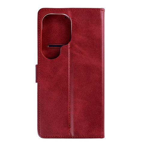 Bibliothèque Rixus pour Samsung Galaxy S26 Ultra Rouge foncé