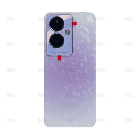 Vitre arrière pour Oppo A79 avec lentille violet éclatant OEM