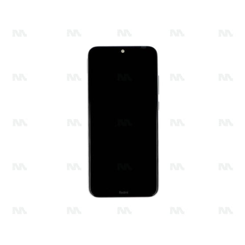 Chassis + Ecran Officiel Service Pack + Vitre pour Xiaomi Redmi Note 8T - Moonlight White
