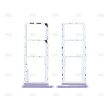 Support de carte SIM violet OEM pour Samsung Galaxy A05s A057F
