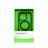 Coque Rixus Crystal Amber pour Apple iPhone 14 Pro - Noir