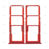 Support pour carte SIM rouge OEM pour Samsung Galaxy A21s A217F