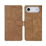 Bibliothèque Rixus pour Apple iPhone 17 Air marron clair