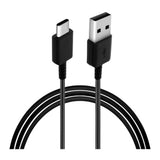 Câble de données Samsung 0,80 m de type C à A, USB 2.0 (EP-DR140ABE) Service Pack noir en vrac