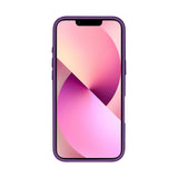 Étui Rixus Classic 03 avec MagSafe pour Apple iPhone 13 Pro Max violet foncé