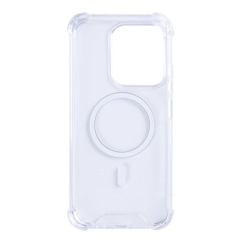 Étui anti-éclatement Rixus avec MagSafe pour Xiaomi Redmi 15C transparent