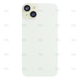 Vitre Arrière avec NFC, cadre de caméra agrandi pour Apple iPhone 15 Plus - Jaune - Reconditionné