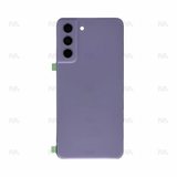 Vitre arrière pour Samsung Galaxy S21 FE G990B avec objectif Lavender OEM