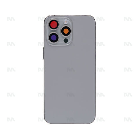 Boîtier avec petites pièces en titane naturel OEM pour Apple iPhone 15 Pro Max