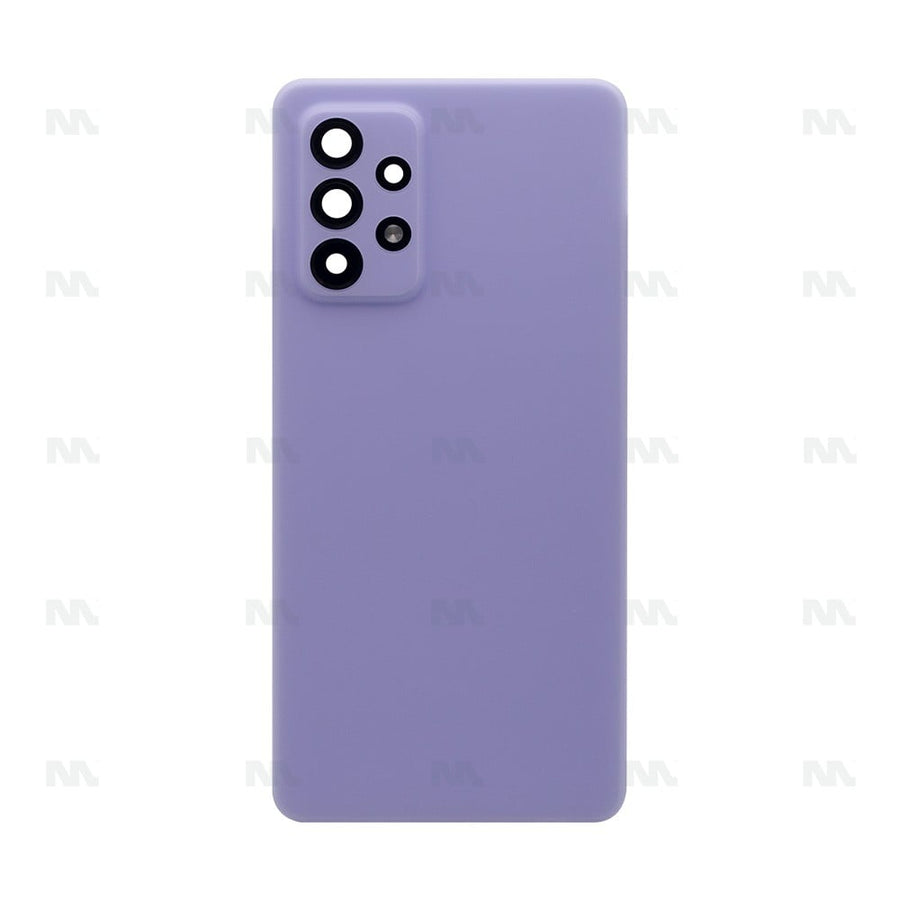 Vitre arrière avec objectif pour Samsung Galaxy A52 A525F, A526B, A52s A528B - Awesome Violet - OEM