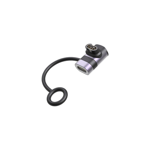 Adaptateur de charge Rixus RXGM01 pour montre connectée Garmin - Noir