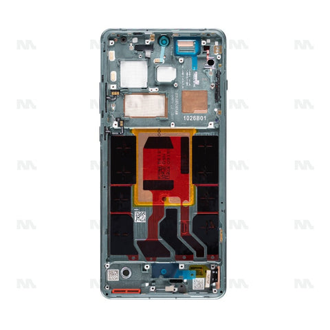 Chassis + Ecran Original OEM + Vitre pour OnePlus 12 Flowy Emerald (CPH2573, CPH2581)