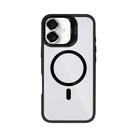 Étui Rixus Classic 03 avec MagSafe pour Apple iPhone 16 Noir