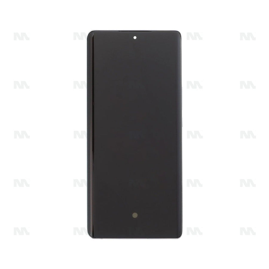Chassis + Ecran Original OEM + Vitre pour Huawei Honor Magic5 Lite / Honor X9a (RMO-NX3) (RMO-NX1) - Titanium Silver