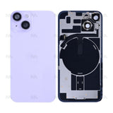 Vitre Arrière avec NFC, cadre de caméra agrandi pour Apple iPhone 14 – Violet – Reconditionné