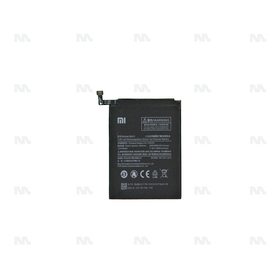 Batterie Xiaomi Mi A1, Mi 5X, Redmi S2, Redmi Note 5A (BN31) - OEM