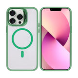 Étui Rixus Classic 03 avec MagSafe pour Apple iPhone 13 Pro Max vert clair