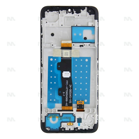 Chassis + Ecran LCD + Vitre pour Motorola Moto E7 (XT2095 XT2095-2) - Noir