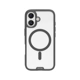 Coque Rixus Crystal Amber pour Apple iPhone 16 - Gris