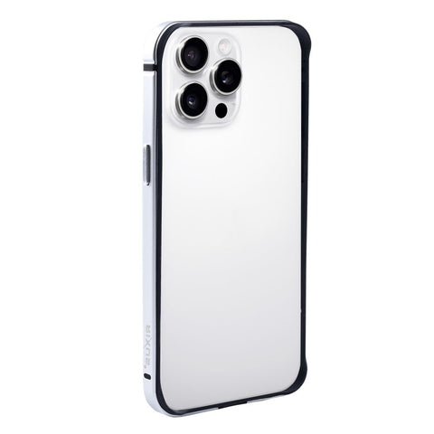Étui Rixus Crash Guard pour Apple iPhone 15 Pro Max blanc titane