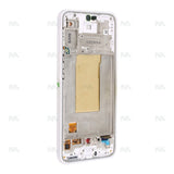 Chassis + Ecran Service Pack pour Samsung Galaxy A37 A376B - Blanc