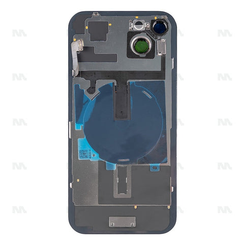 Vitre Arrière avec NFC Grand Trou Compatible pour Apple iPhone 15 Plus - Noir