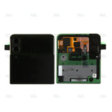 Ecran Officiel Service Pack + Vitre pour Samsung Galaxy Z Flip3 5G F711B Secondaire - Phantom Black