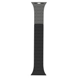 Bracelet magnétique en silicone Rixus pour Apple Watch 38 mm, 40 mm, 41 mm, noir et gris