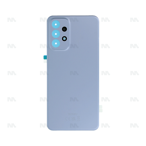Vitre arrière pour Samsung Galaxy A23 5G A236B avec objectif bleu OEM