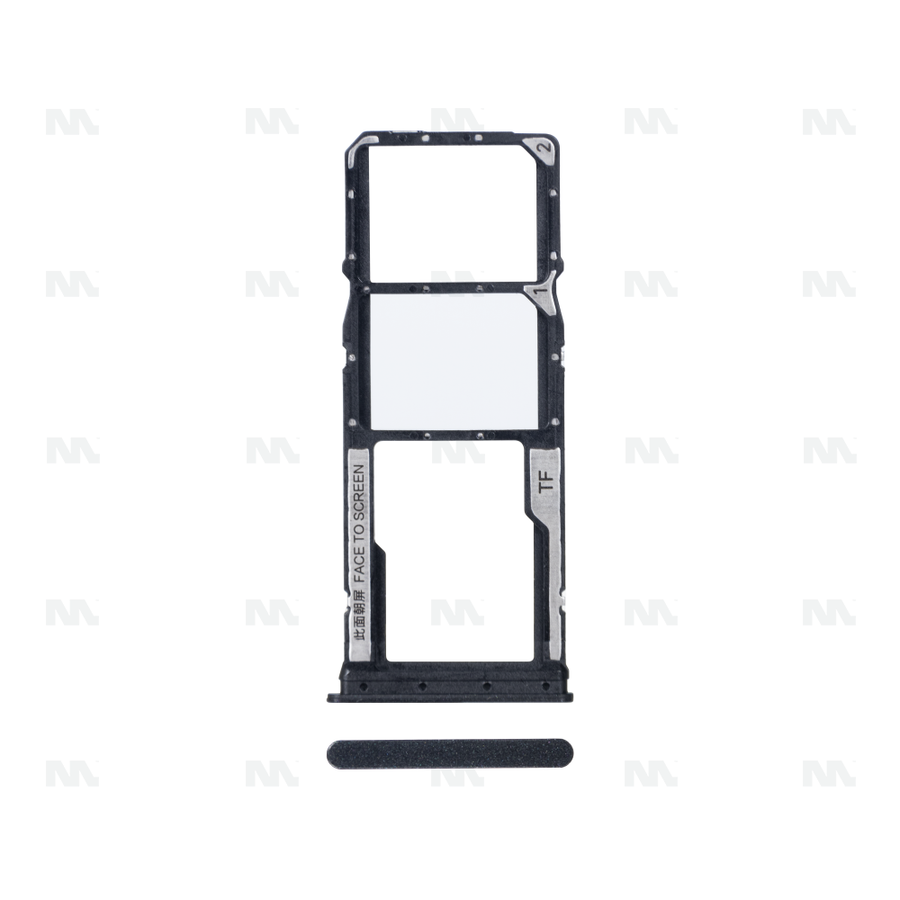 Support pour carte SIM pour Xiaomi Redmi 13C - Noir nuit - OEM