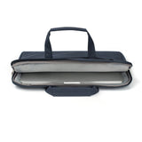 Housse pour ordinateur portable avec bandoulière 11, 12 pouces Bleu marine