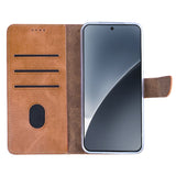 Bibliothèque Rixus pour Xiaomi 15 Pro Marron clair