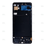 Chassis + Ecran Incell - Original Service Pack pour Samsung Galaxy A71 4G A715F - Noir