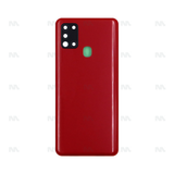 Vitre arrière pour Samsung Galaxy A21s A217F avec objectif rouge OEM
