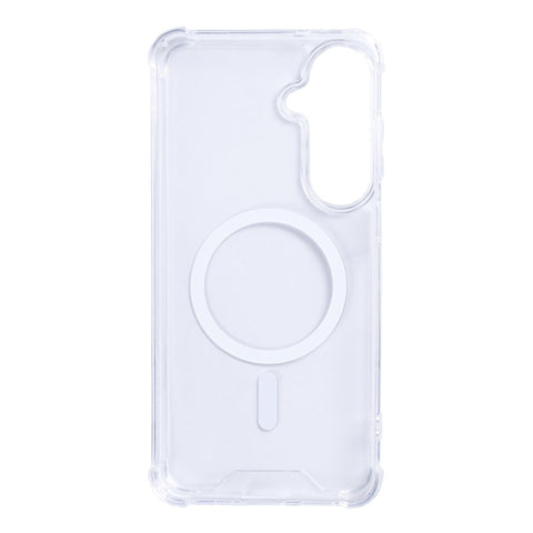 Coque Anti-Choc Rixus Compatible MagSafe Pour Samsung Galaxy S26 FE Transparent