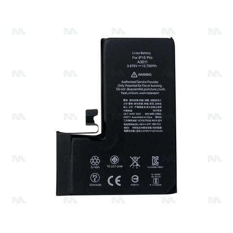 Batterie Apple iPhone 15 Pro avec puce TI - OEM