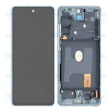 Chassis + Ecran Officiel Service Pack + Vitre pour Samsung Galaxy S20 FE G780F / 5G G781B - Cloud Mint