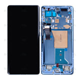Chassis + Ecran Original Service Pack pour Motorola Edge 40 Pro / Moto X40 - Bleu lunaire