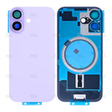 Vitre Arrière sans NFC, cadre de caméra agrandi Lavande Compatible pour Apple iPhone 17
