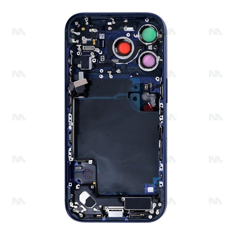 Châssis avec petits composants Original pour Apple iPhone 17 Pro - Bleu Profond