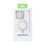 Étui Rixus Instinct Mag pour Apple iPhone 15 Pro Max Argent