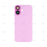 Vitre Arrière sans NFC pour Apple iPhone 16, bloc complet d'appareil photo agrandi rose Compatible