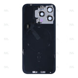 Vitre Arrière avec NFC, cadre d'appareil photo agrandi pour Apple iPhone 15 Pro Max - Titane blanc reconditionné
