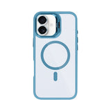 Étui Rixus Classic 03 avec MagSafe pour Apple iPhone 16 Plus bleu clair