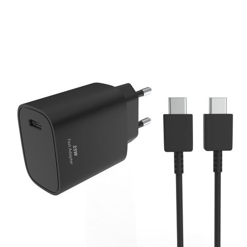 Adaptateur PD CH25W09 USB-C vers USB-C 25 W noir