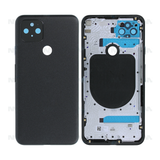 Vitre arrière pour Google Pixel 5 avec objectif – Noir – OEM