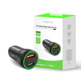 Chargeur voiture Rixus RXCC11 USB-C PD+QC 20 W noir