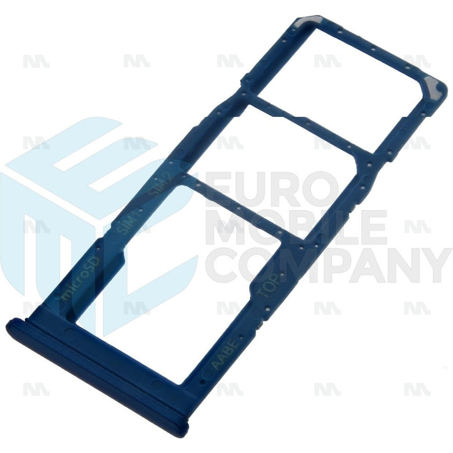 Support pour carte SIM bleu Original pour Samsung Galaxy A12 A125F