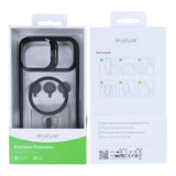 Étui Rixus Classic 03 avec MagSafe pour Apple iPhone 17 Pro Noir