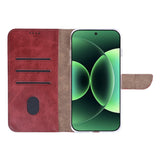 Bibliothèque Rixus pour Xiaomi 17 Pro Rouge foncé